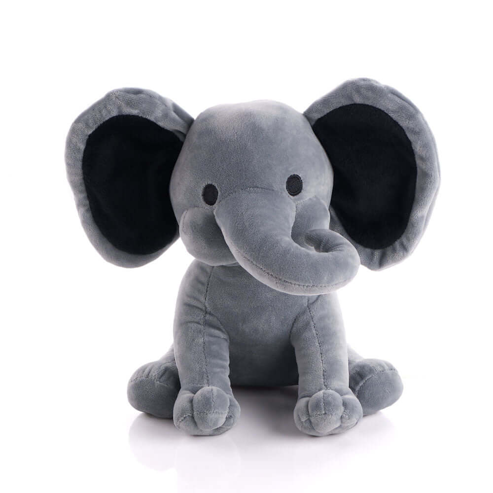 Huggable 9-Inch Elephant Plush Gift Basket – how the gift is presented