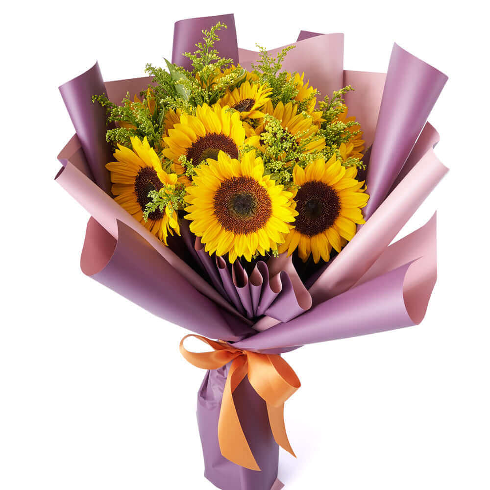 Summer Glory Sunflower Bouquet - Connecticut Blooms - Connecticut flower delivery