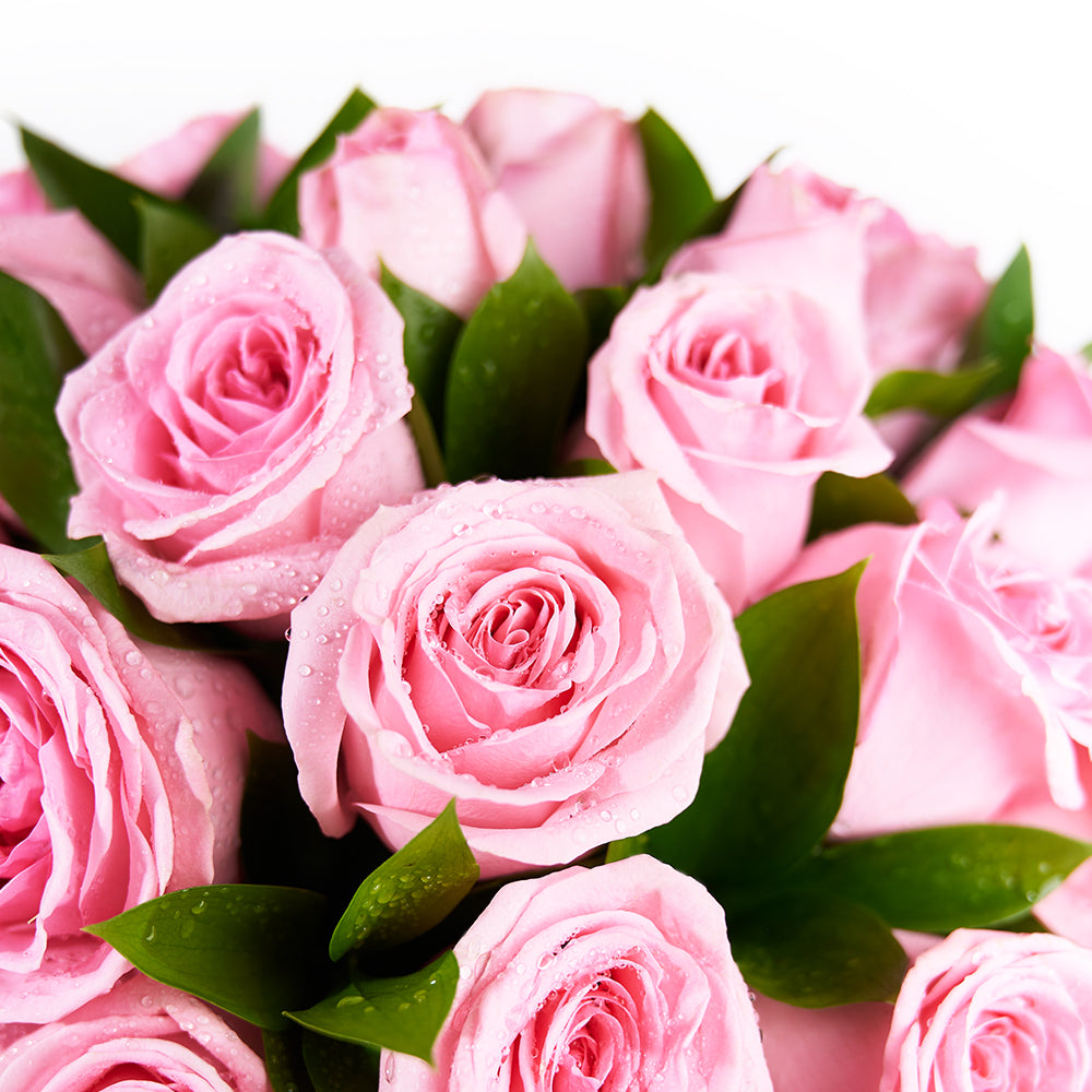 Blushing Rose Arrangement – Rose Gifts – Connecticut delivery