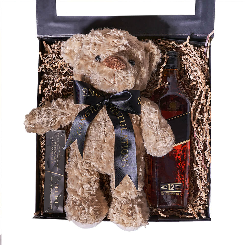 Celebratory Graduation & Spirits Gift – how the gift is presented