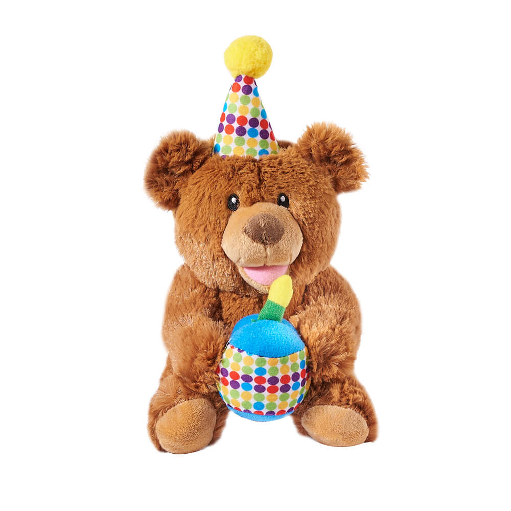 Birthday Cake and Plush Toy – how the gift is presented