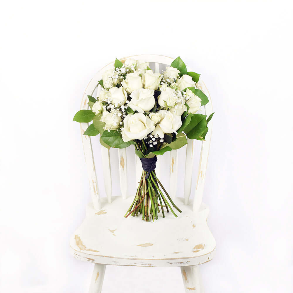 Summer Hush Rose Bouquet - Connecticut Delivery - Connecticut Gift Delivery