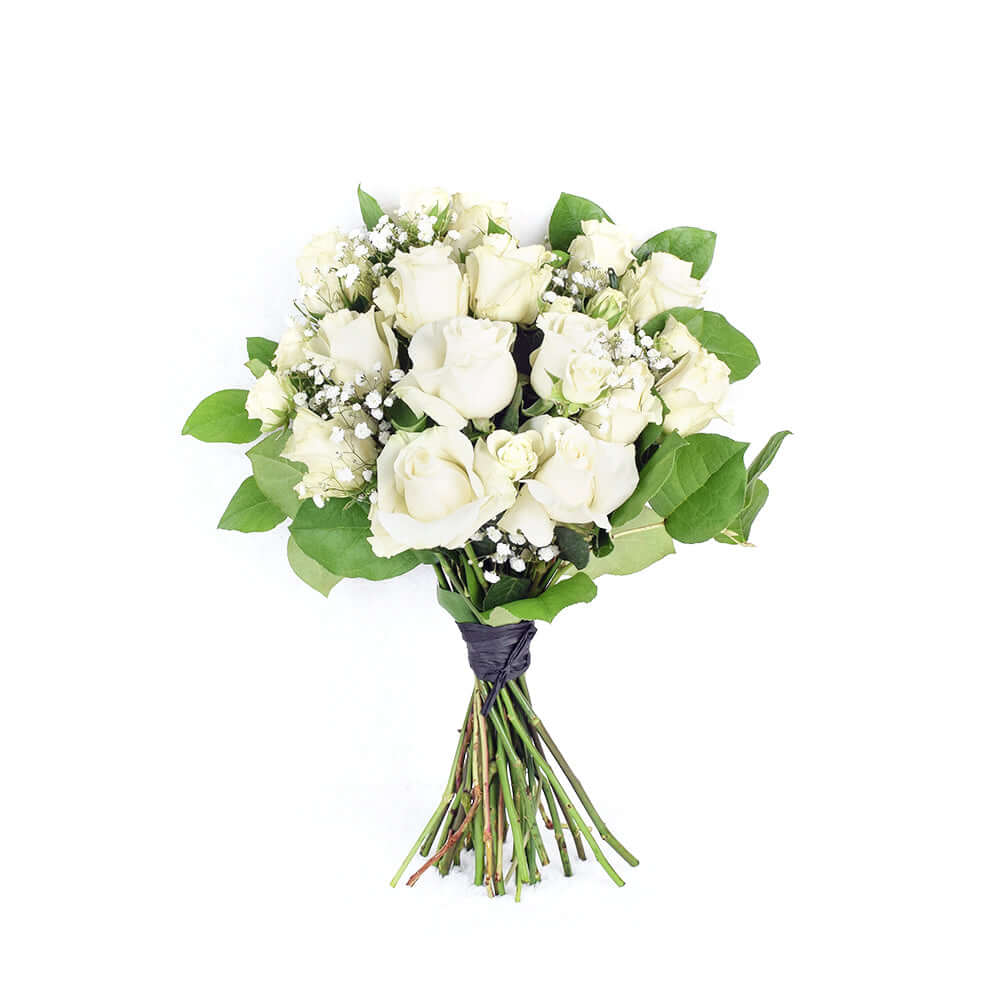 Summer Hush Rose Bouquet - Connecticut Delivery - Connecticut Gift Delivery