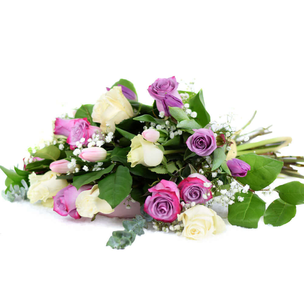 Blended Blooms Mixed Rose Bouquet from Connecticut Blooms - Mixed Flower Gift - Connecticut Delivery.