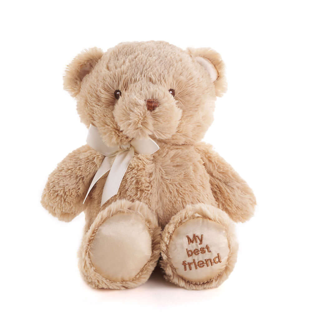 Brown Best Friend Baby Plush Bear, Toy PlushY, Baby Toys, Baby Plushies, Baby Gifts, Connecticut Delivery