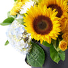 Crowning Glory Sunflower Arrangement, mixed flower assortment, sunflower assortment, sunflower arrangement delivery Connecticut, Connecticut