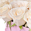 Delicate White Rose Gift, gift baskets, floral gifts, mother’s day gifts