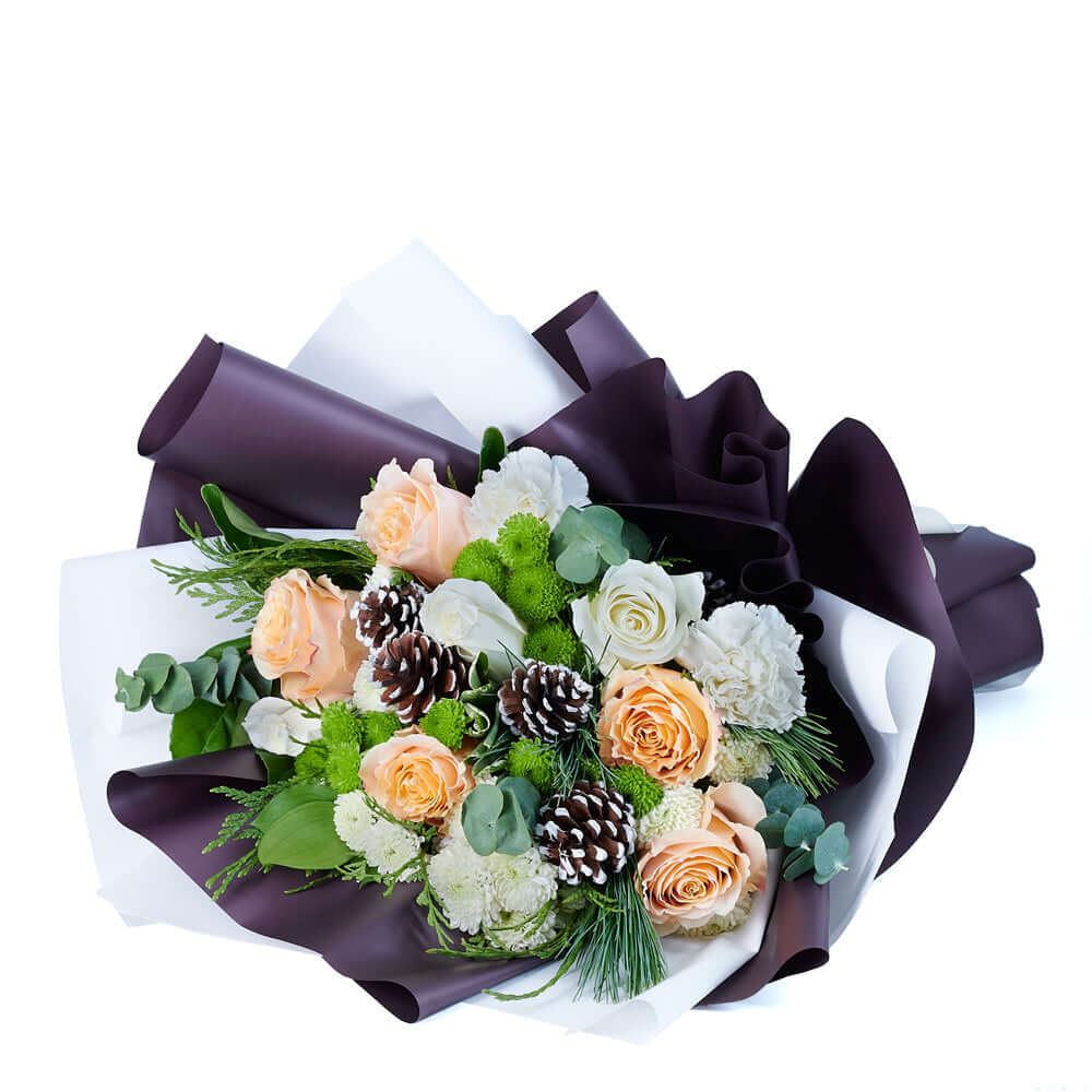 christmas, holiday, Mixed flower arrangement, Mix Floral Arrangement, Mixed Floral Arrangement, Flower Arrangement, Floral Arrangement, Set 24020-2021, holiday flowers delivery, delivery holiday flowers, christmas bouquet Connecticut, Connecticut christmas bouquet, Connecticut