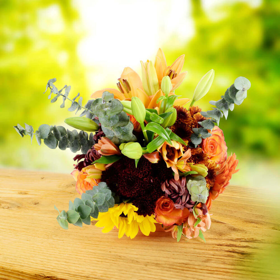 Giving Thanks Floral Arrangement , Thanksgiving Flower Gifts