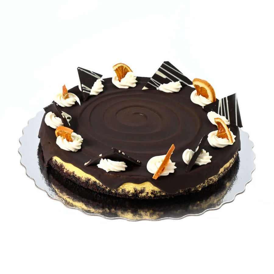 Large Chocolate Grand Marnier Cheesecake - Baked Goods - Cake Gift - Connecticut Delivery