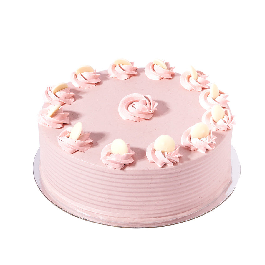 Large Strawberry Vanilla Cake - Baked Goods - Cake Gift - Connecticut Delivery