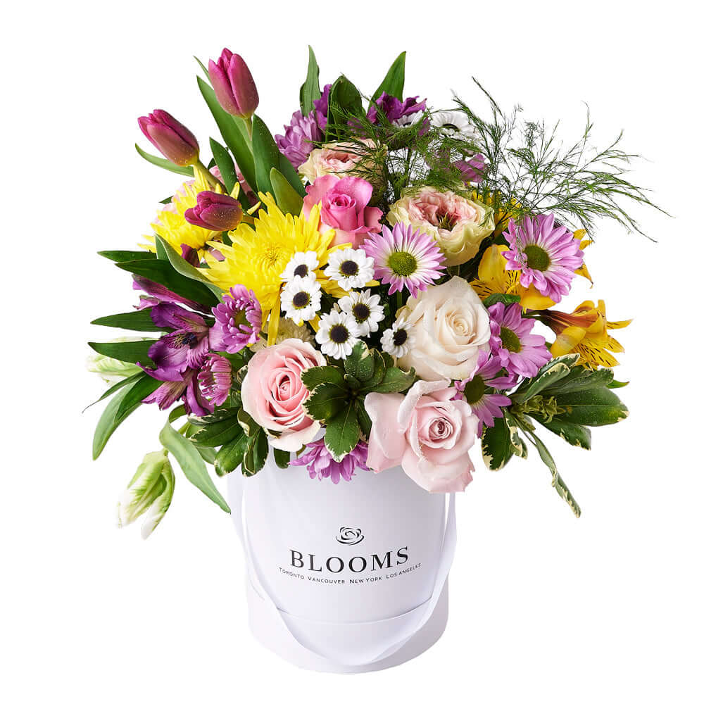 Mother's Day Mixed Spring Arrangement, gift baskets, floral gifts, mother's day gifts. Connecticut Delivery