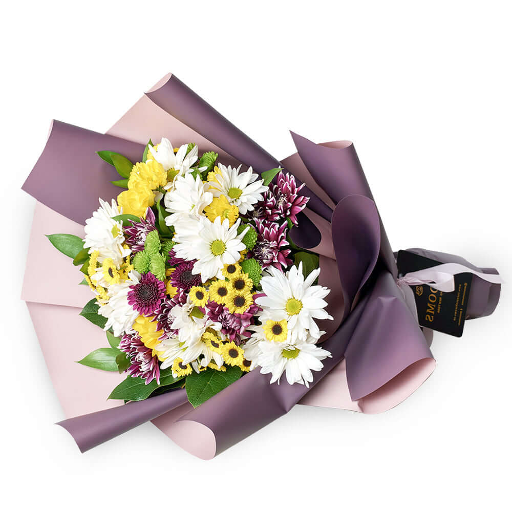 Mother's Day Wildflower Daisy Bouquet - Connecticut Delivery