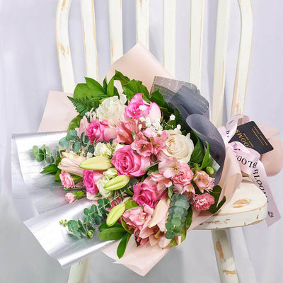 An all-time customer favorite, the Pastel Dreams Mixed Rose Bouquet from Connecticut Blooms is one of our most popular flower gifts.
