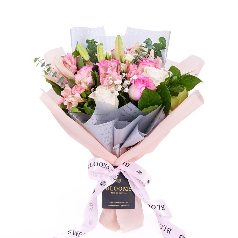 An all-time customer favorite, the Pastel Dreams Mixed Rose Bouquet from Connecticut Blooms is one of our most popular flower gifts.
