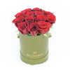 Red Rose & Spring Green Gift Box Connecticut Delivery