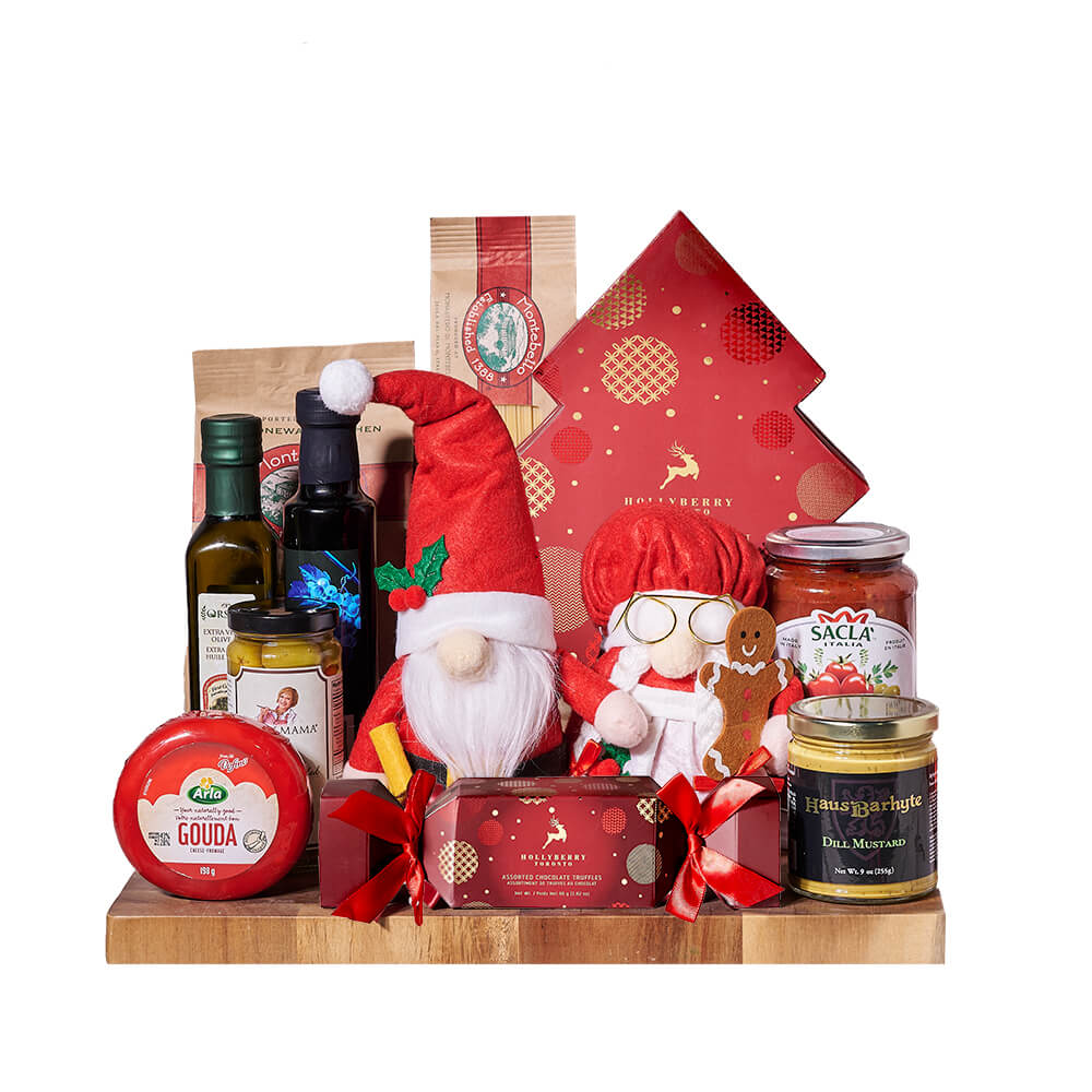Santa's Christmas Pasta Gift, gourmet gift, gourmet, christmas gift, christmas, holiday gift, holiday