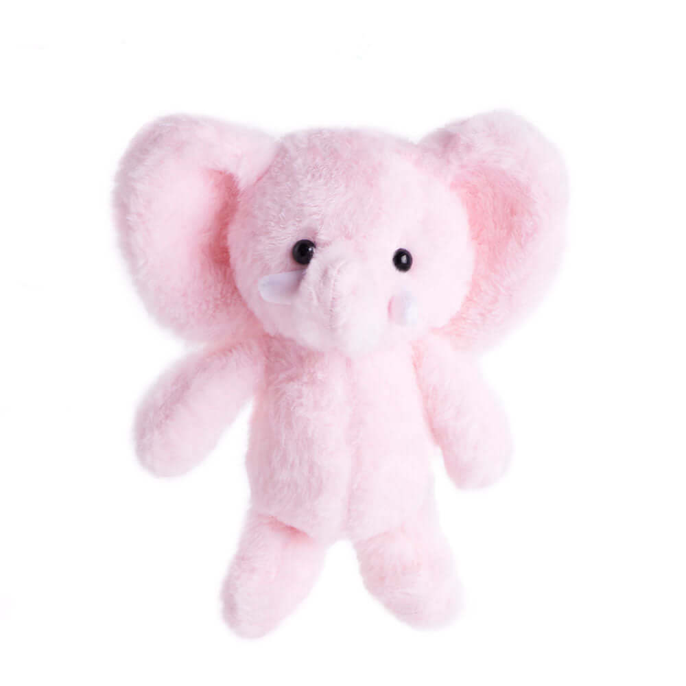Newborn Pink Elephant Plush – how the gift is presented
