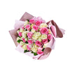 Sublime Pink & White Rose Bouquet, floral gift, rose gift, flower gift, rose bouquet. Connecticut Delivery