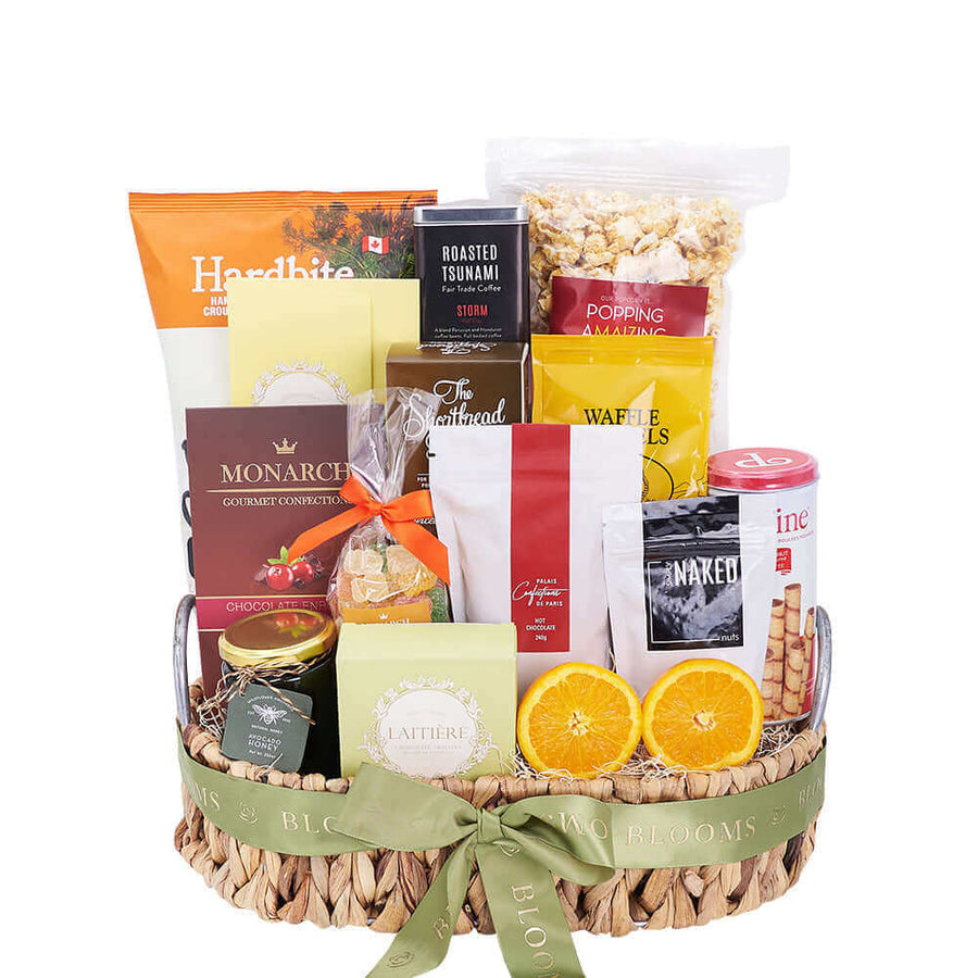 The Classy Snacking Gift Basket - Gourmet Gift Set - Connecticut Delivery