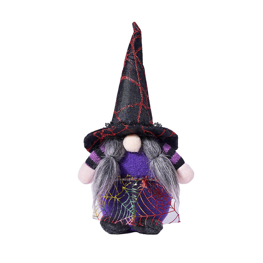 Deluxe Plush Witch Figure Halloween Gift Basket – how the gift is presented