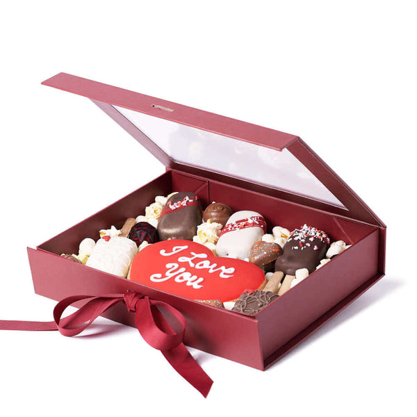 The Valentine’s Day Sweet Treat Gift Box Valentine’s Day gift baskets