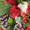 Mix Floral Arrangement, Floral Arrangement, holiday, christmas, Floral Gift, Floral Gift Box, Set 23993-2021, holiday flower box delivery, delivery flower box, christmas box Connecticut , Connecticut christmas box, Connecticut