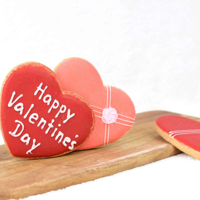 Valentine's Day Assorted Heart Cookies, Connecticut Delivery