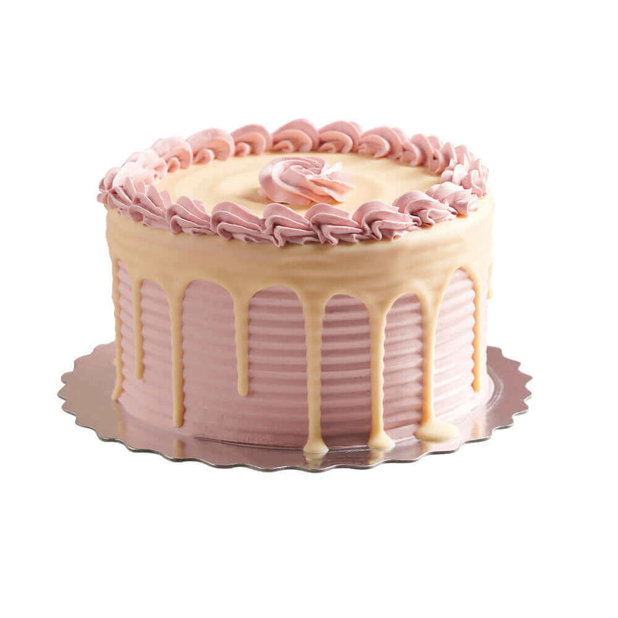 Vanilla Cake with Raspberry Buttercream - Cake Gift - Connecticut Delivery