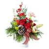 Mixed flower arrangement, holiday, christmas, Mixed Floral Arrangement, Floral Arrangement, Floral Gift, Connecticut Delivery.