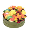 Vintage Rainbow Floral Gourmet Box Set - Flower Gift Basket - Connecticut Delivery