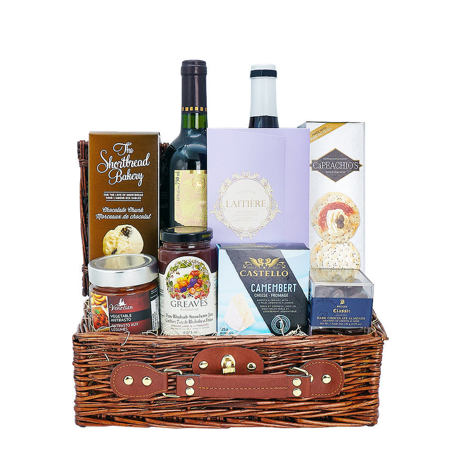 Ample Wine Gift Basket - Wine Set Gift - Connecticut Delivery
