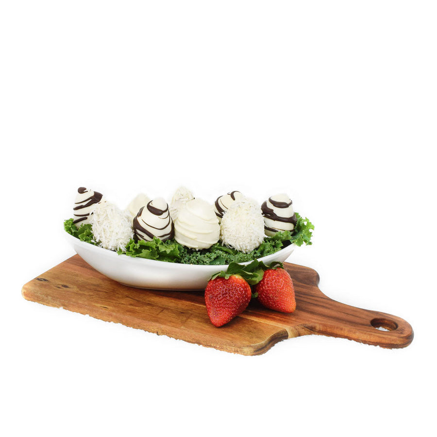 Berry Burst Chocolate Dipped Strawberries - Chocolate Gift - Connecticut Delivery