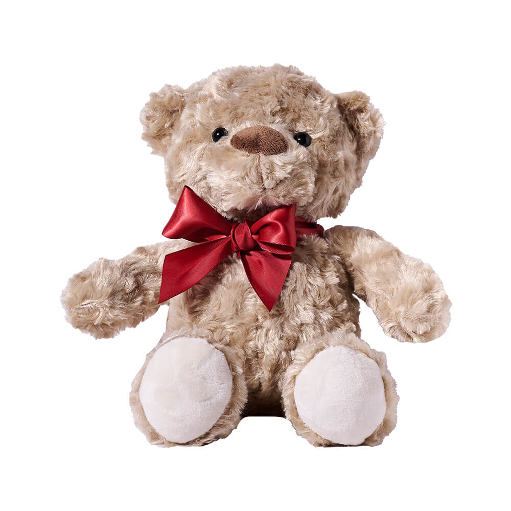 Brown Teddy Bear Plush – how the gift is presented