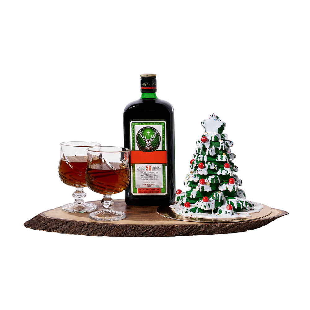 Christmas Spirits &amp; Cookie Gift, christmas gift, christmas, holiday gift, holiday, gourmet gift, gourmet, liquor gift, liquor, spirits gift, spirits