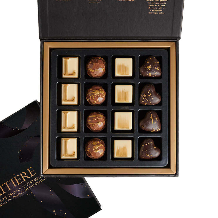 Dark Chocolate Variety Gift Board, chocolate gift, chocolate, gourmet gift, gourmet
