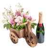 Dreaming of Tuscany Champagne & Flower Gift - Champagne & Flower Gift - Connecticut Delivery