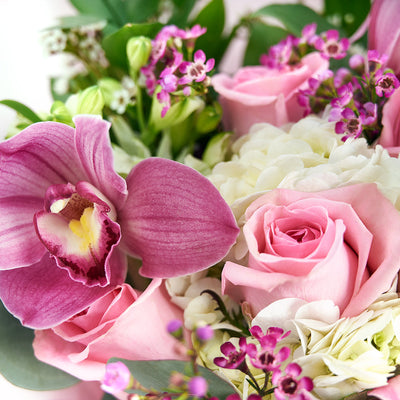 Graceful Pink Hydrangea Bouquet – Mixed Bouquets– Connecticut delivery