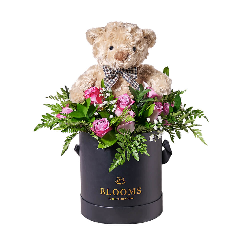 Graduation Roses Gift Box – how the gift is presented