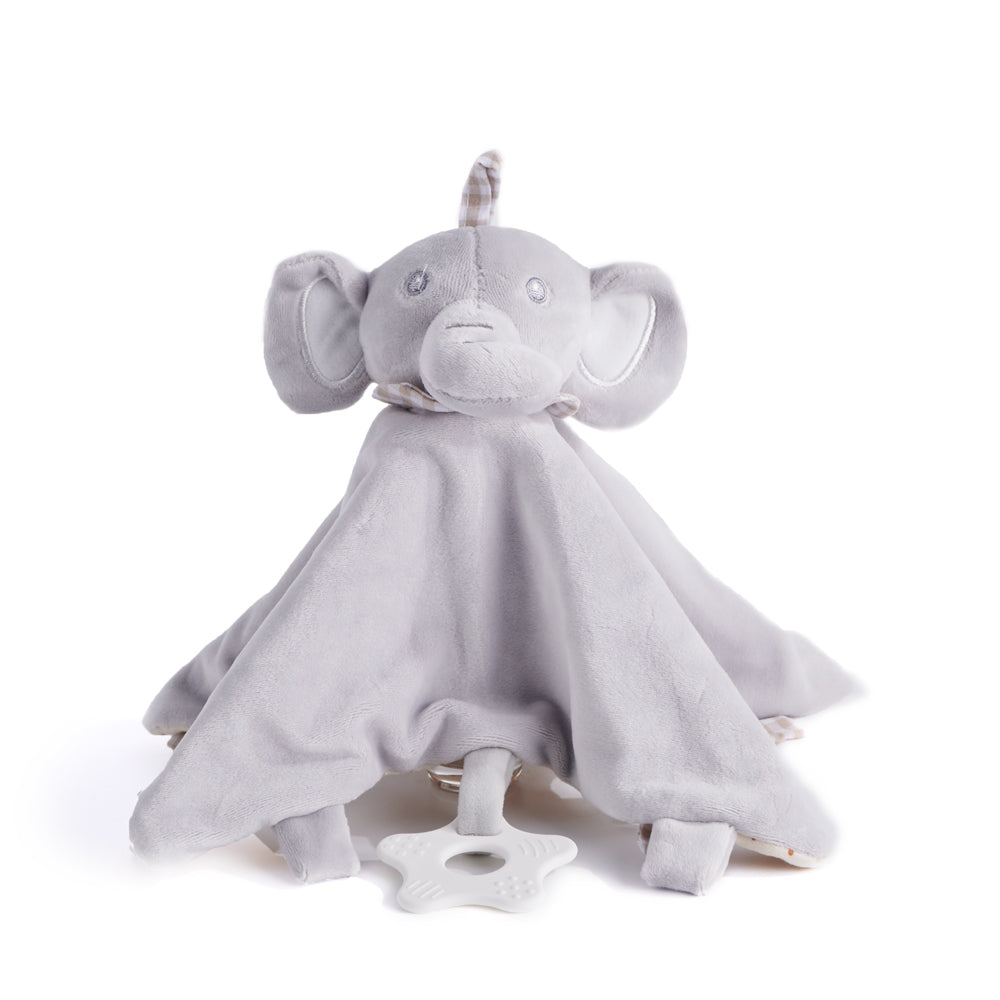 Elephant Plush Blanket Gift Basket – how the gift is presented
