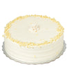 Large Vanilla Layer Cake - Baked Goods - Cake Gift - Sane Day Connecticut Delivery