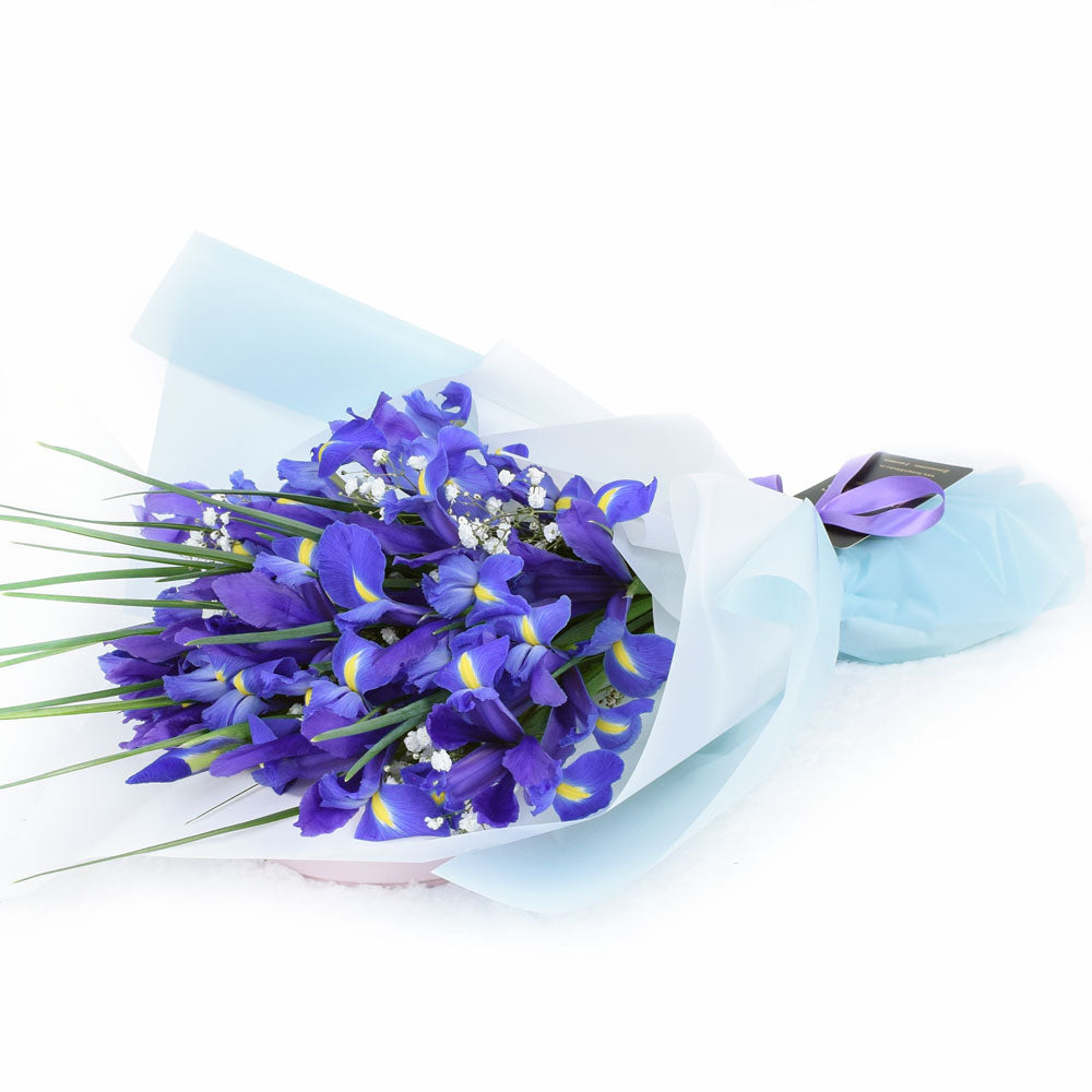 Lavish Lavender Iris Bouquet - Flower Gift - Connecticut Delivery