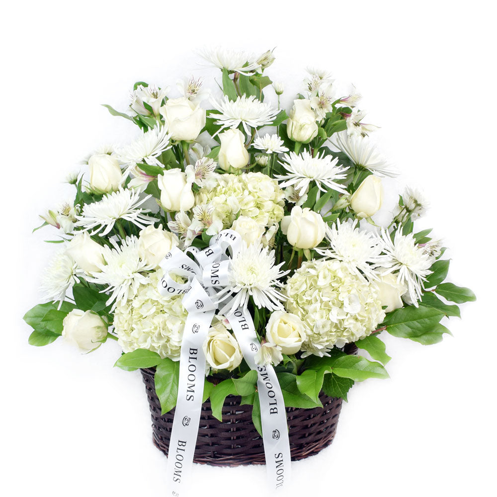 Luminous Mixed Flower Arrangement - Connecticut Delivery