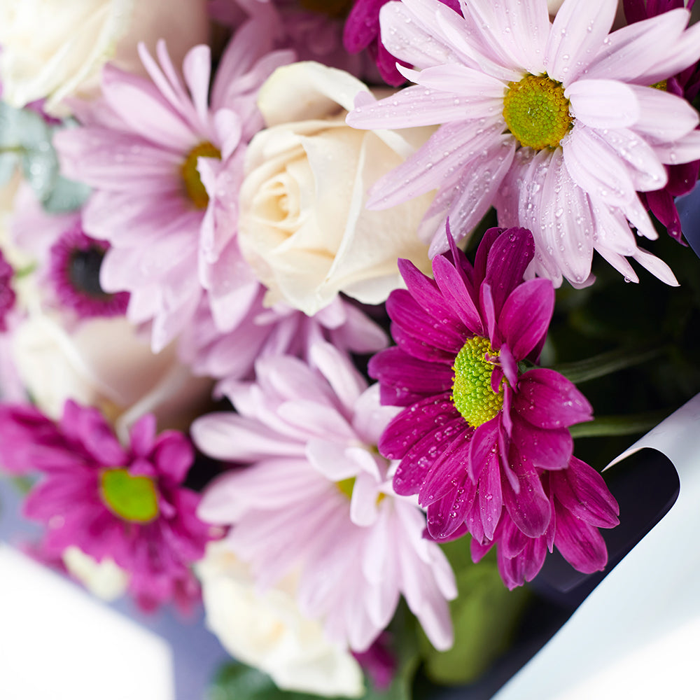 Mixed Lavender Floral Gift Set - Flower Gift - Connecticut Delivery