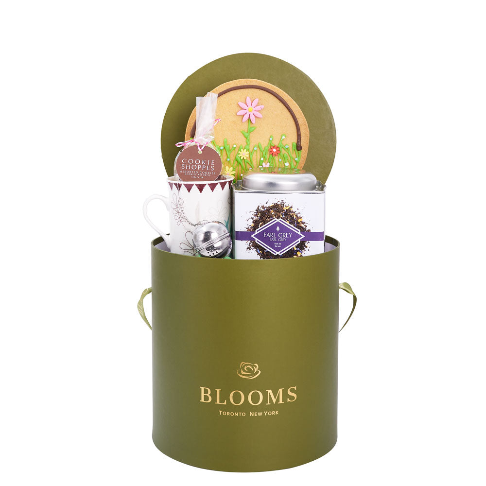 Mother's Day Tea &amp; Cookie Gift Box "“ Mother's Day Gift Baskets "“ Connecticut delivery