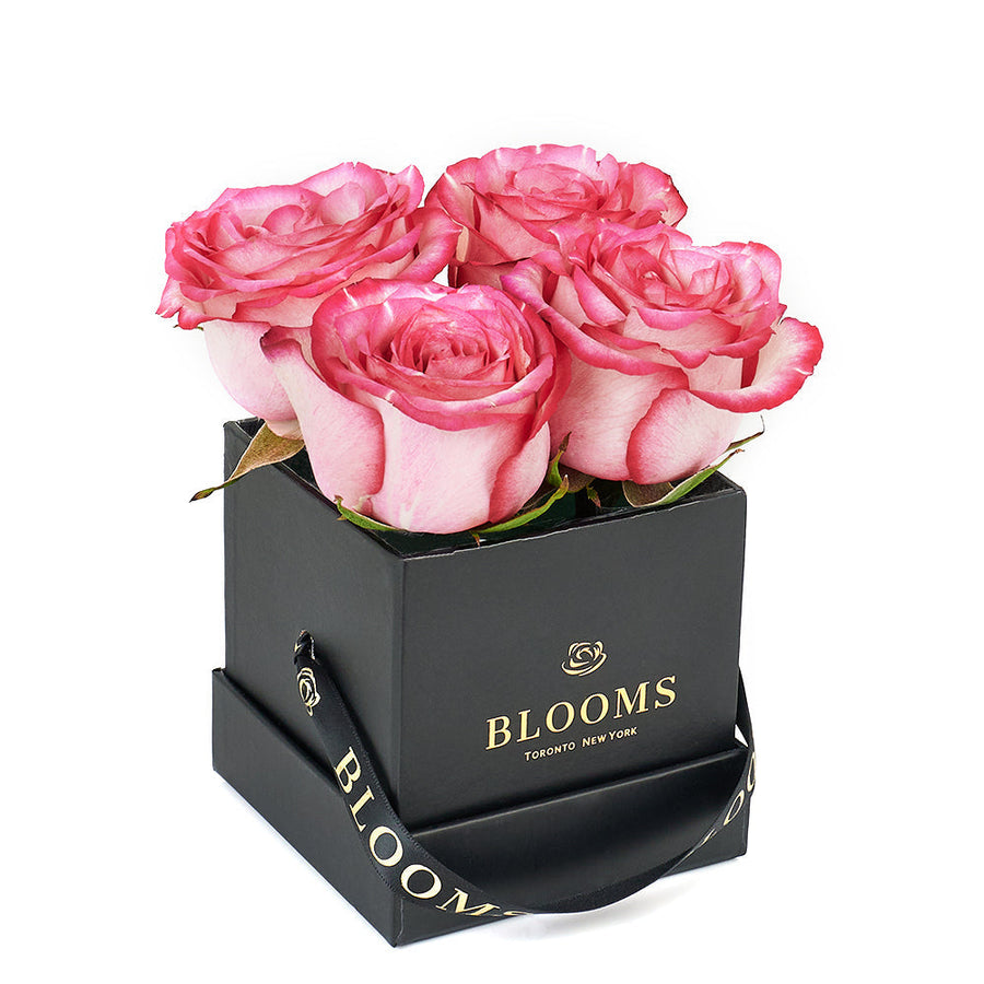 Mother’s Day Demure Pink Rose Gift - Roses Hat Box - Connecticut Delivery