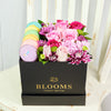 Complete Macaron & Flower Gift Box – Floral Gifts – Connecticut delivery