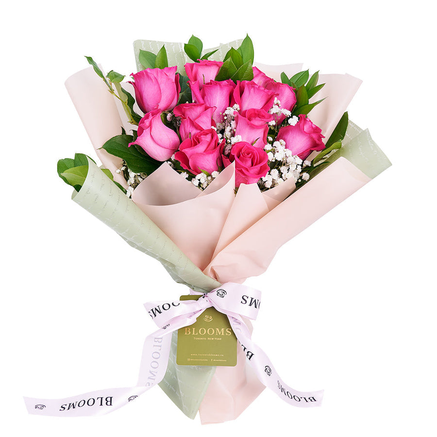 Mother's Day Traditional Dozen Stem Bouquet - Roses Bouquet Gift - Connecticut Delivery