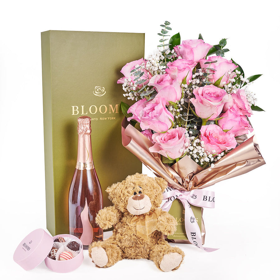 Mother’s Day Ultimate Pink Rose Gift Set – Mother’s Day Gifts – Connecticut delivery