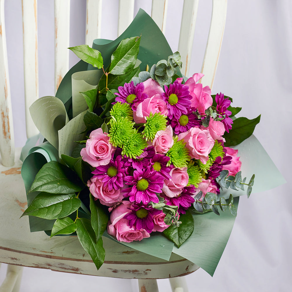 Secret Garden Mixed Floral Bouquet from Connecticut Blooms - Mixed Flower Gift - Connecticut Delivery.